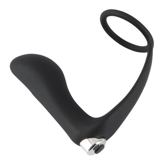 Black Velvets Vibrating Ring & Plug