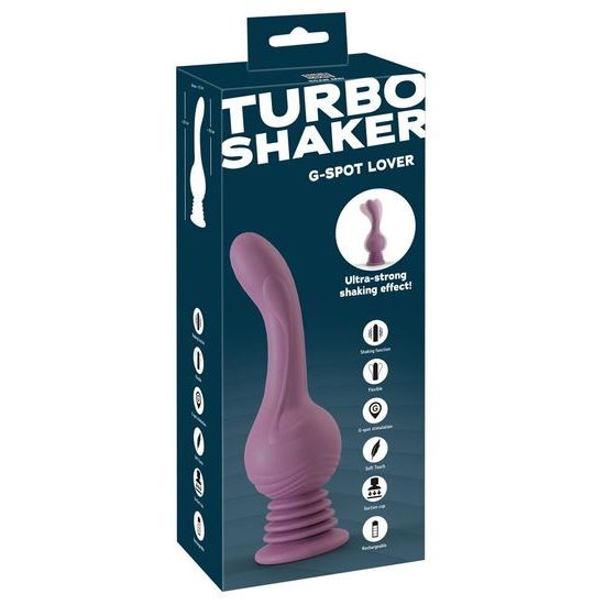 You2Toys Turbo Shaker G-Spot Lover vijoličen