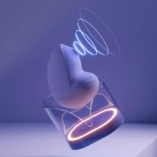 Biird Namii™ 2-v-1 Klitoralni Stimulator Vijoličen