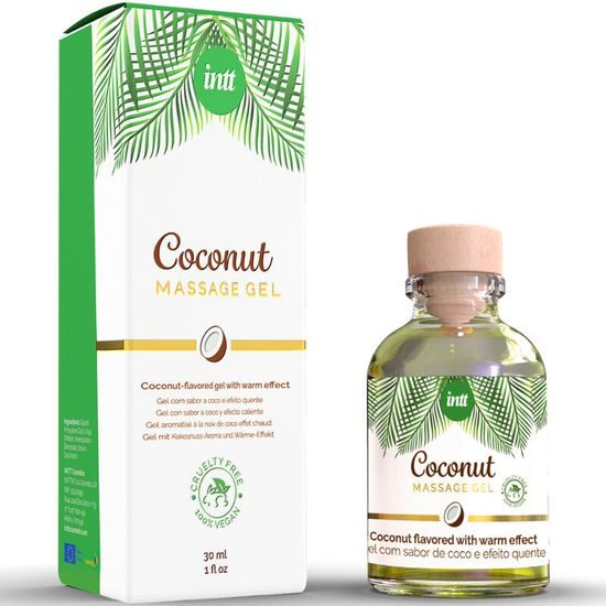 intt Coconut Kissable masažni gel 30 ml