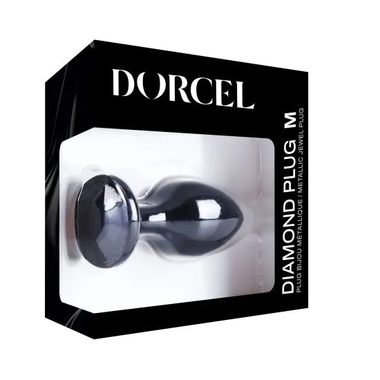 Dorcel Diamond Plug velikost M črn