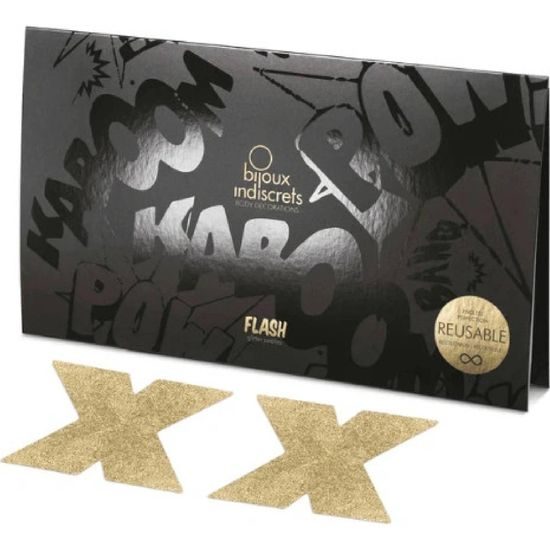 Bijoux Indiscrets Flash Cross, zlate