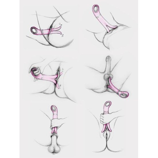 Dvojni vibrator G-Vibe 3 Candy Pink