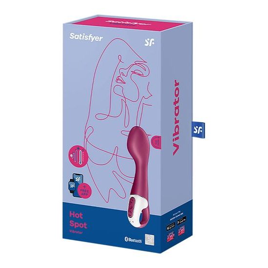 Satisfyer Hot Spot Segrevanje G-točka Vibrator