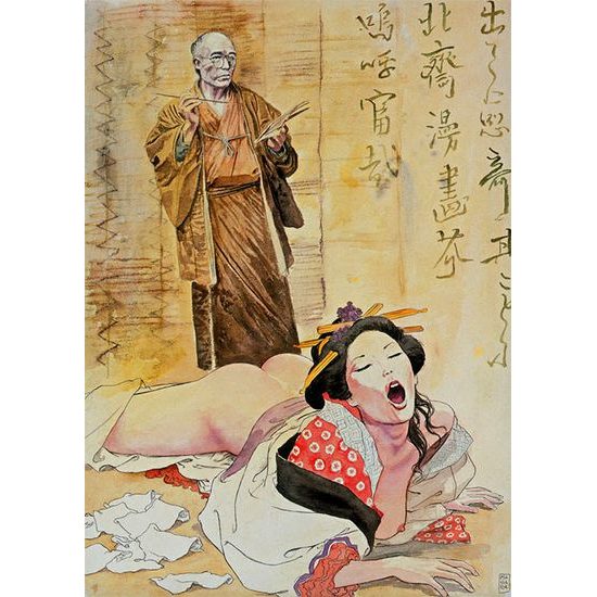 MANARA: SLIKAR IN MODEL (Il pittore e la modella)