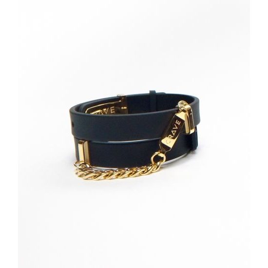 Lisice za roke CRAVE - Black/24kt Gold