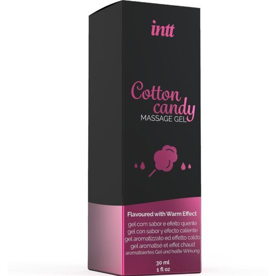 intt Grelni masažni gel Cotton Candy 30 ml