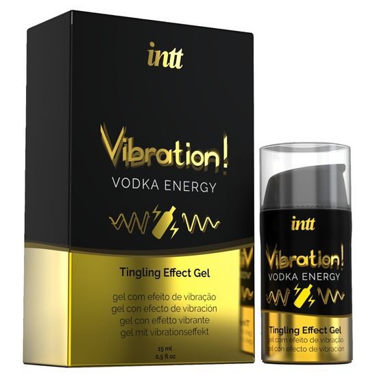 Tekoči vibrator s toplim učinkom, aroma vodke 15 ml