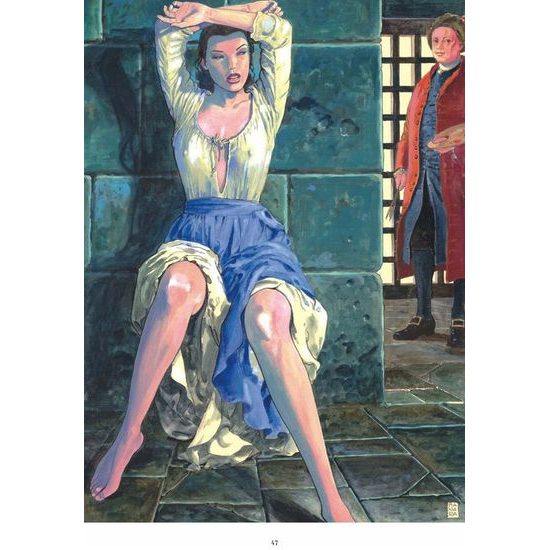 MANARA: SLIKAR IN MODEL (Il pittore e la modella)