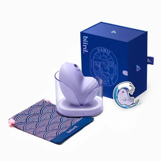 Biird Namii™ 2-v-1 Klitoralni Stimulator Vijoličen