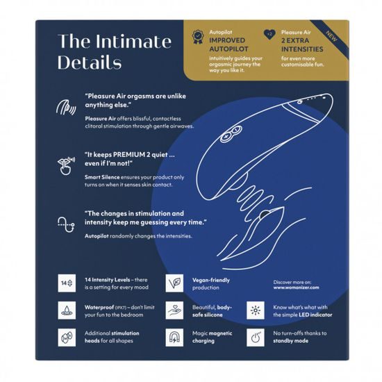 Womanizer Premium 2 Borovnica