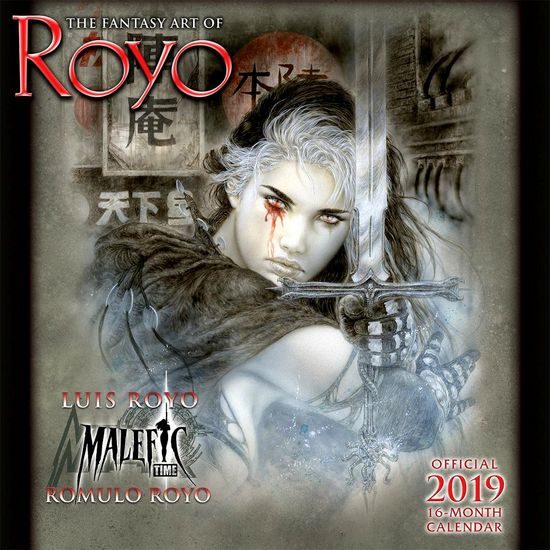 FANTASY ART OF ROYO - KOLEDAR 2019