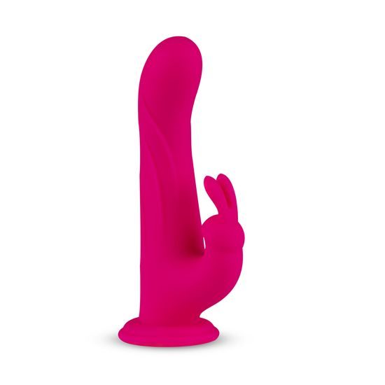 FeelzToys Whirl-Pulse Vrteči Zajčji Vibrator & Daljinski Upravljalnik Roza