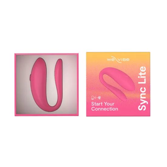 We Vibe Sync Lite pametni polnilni vibrator za pare roza