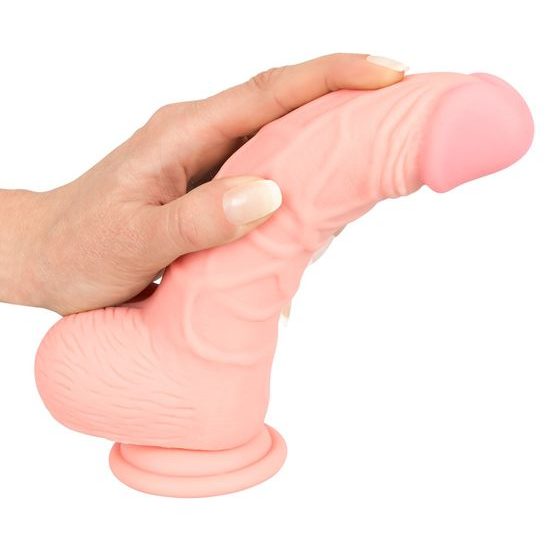 You2Toys Medical Silicone Dildo 20 cm realistično silikonsko dildo s priseskom in modi