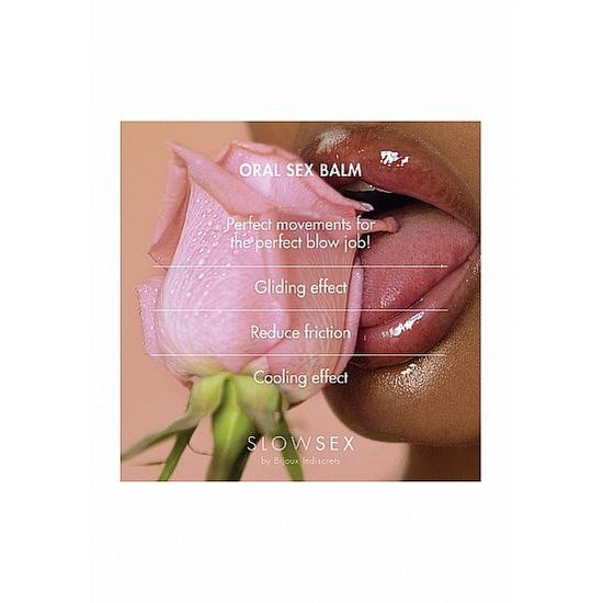 Bijoux Indiscrets Slow Sex balzam za oralni seks 10 ml