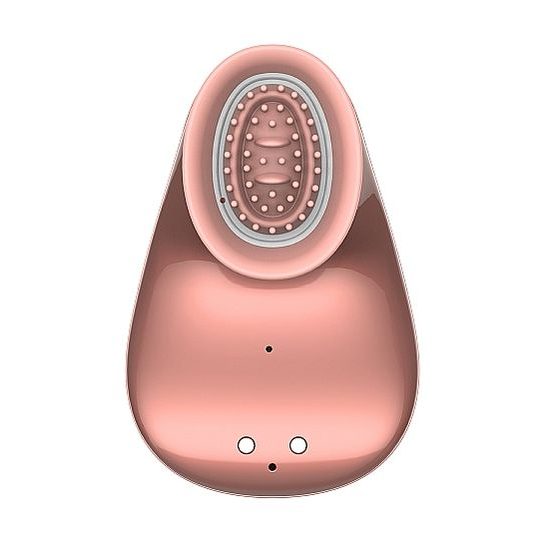 Shots Innovation Twitch prostoročna igračka s sesanjem in vibracijami RoseGold