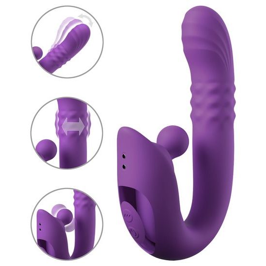 Fantasy For Her Harmoni Pro vijolični rabbit vibrator