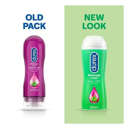 Durex Play masažni gel 2v1 Aloe 200 ml