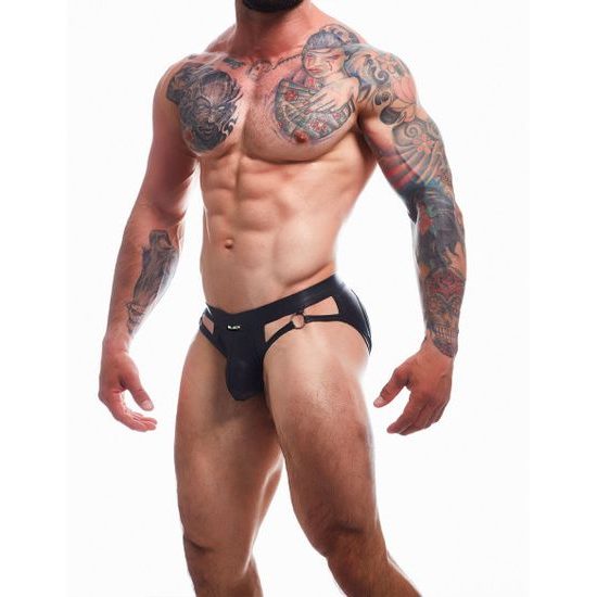 BL4CK by C4M Dungeon črn jockstrap