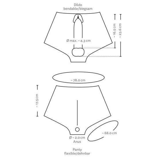 You2Toys Ultra realistične penis hlače