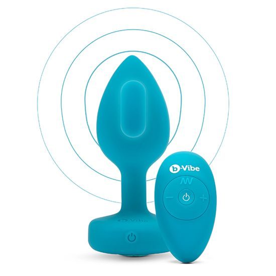 b-Vibe Vibracijski Nakitni Čep S/M