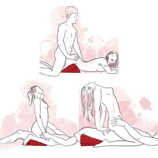 Liberator klinasti vzglavnik za seks