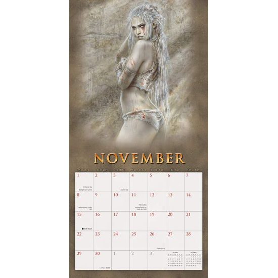 FANTASY ART OF ROYO - KOLEDAR 2020