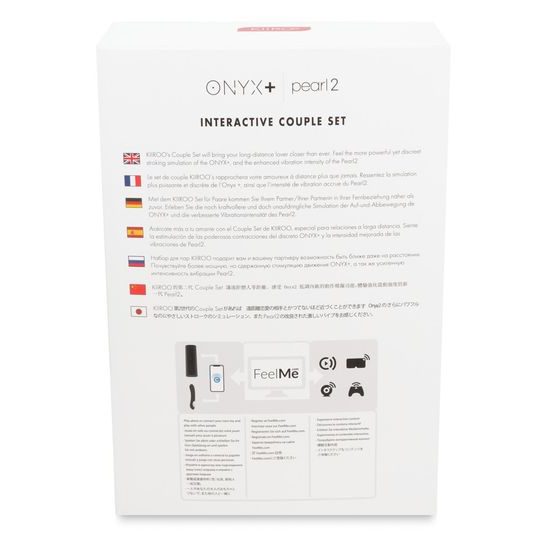 Kiiroo - Onyx+ &amp; Pearl2 komplet za pare