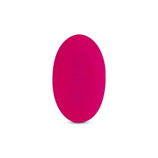 FeelzToys Whirl-Pulse Vrteči Zajčji Vibrator & Daljinski Upravljalnik Roza