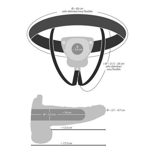 You2Toys Vibracijski Strap-On Rokav