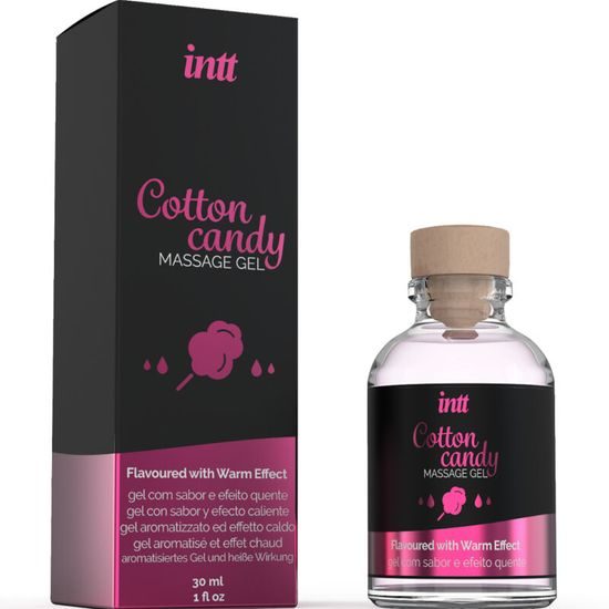 intt Grelni masažni gel Cotton Candy 30 ml