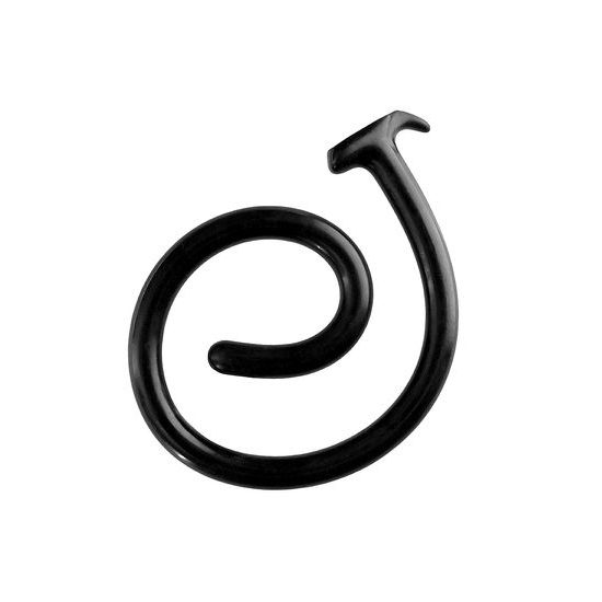 Ouch! Ass Snake Dildo črn 100 cm