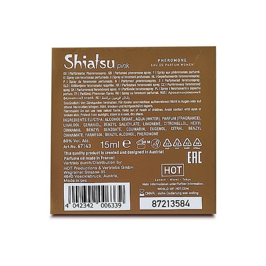 Shiatsu Feromonska dišava za ženske Pink 15 ml