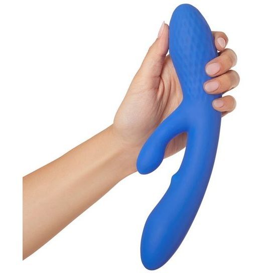 PlusOne dvojni vibračni stimulator, moder