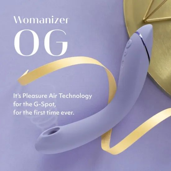 Womanizer OG 2in1 Pleasure Air G-spot vibrator lilac