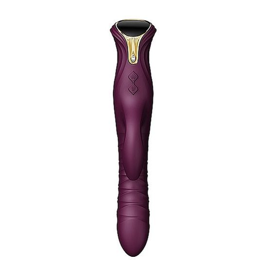 Zalo Mose Potiskajoči Rabbit Vibrator Vijoličen