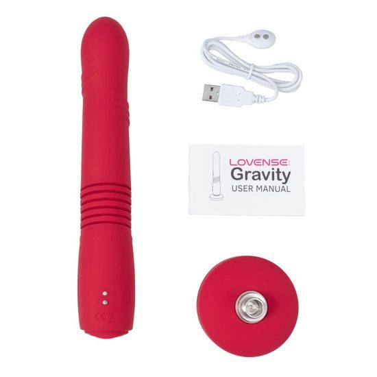 Lovense Gravity potiskajoči dildo