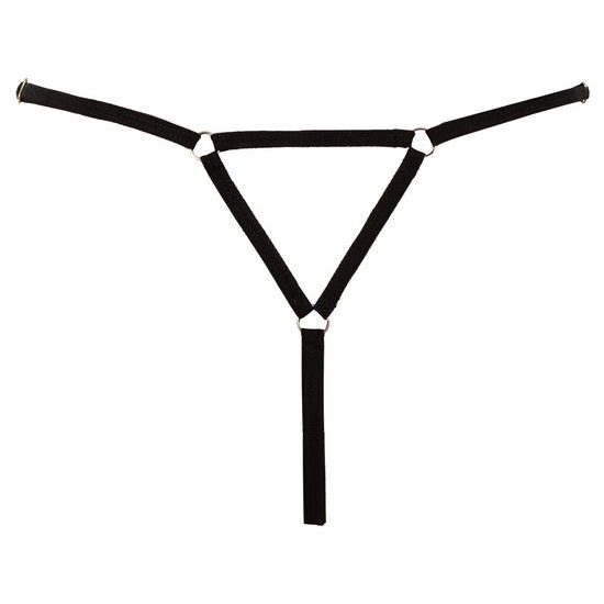 Cottelli LINGERIE odprte okrasne tangice S–L