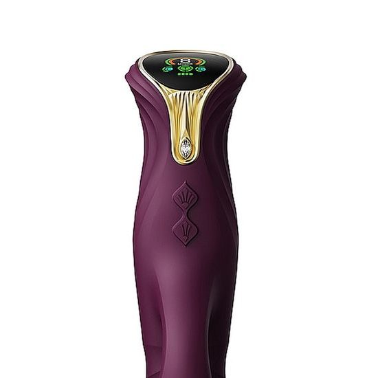 Zalo Mose Potiskajoči Rabbit Vibrator Vijoličen