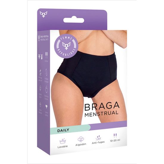 Menstrualne hlačke Braga Daily High Waist