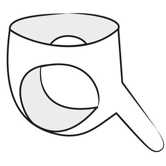 Lateks hlačke z dildom