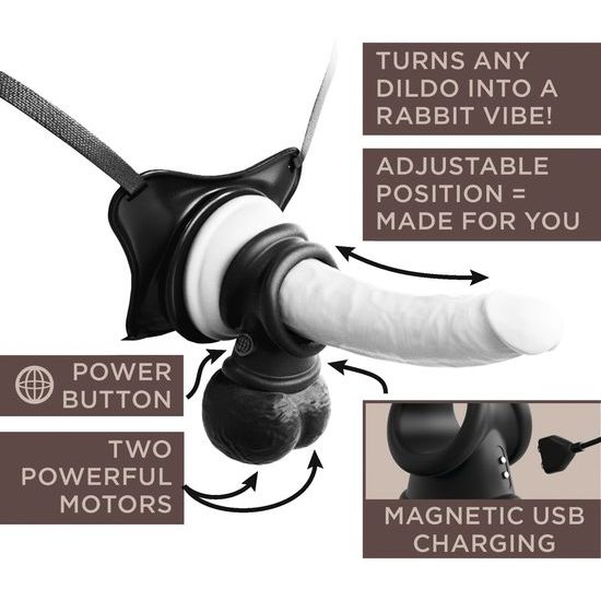 King Cock Elite KCE TCJ Vibrirajoče nihajoče kroglice