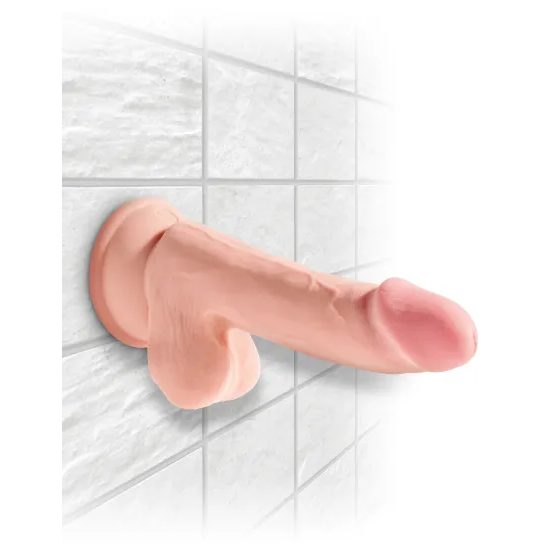 King Cock Plus 6,5" Triple Density Cock with Balls Klasické dildo