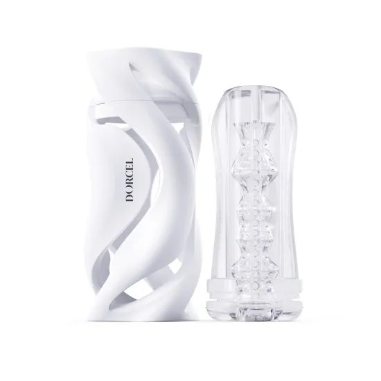 Dorcel Deep Blow masturbator z rokavom, bel