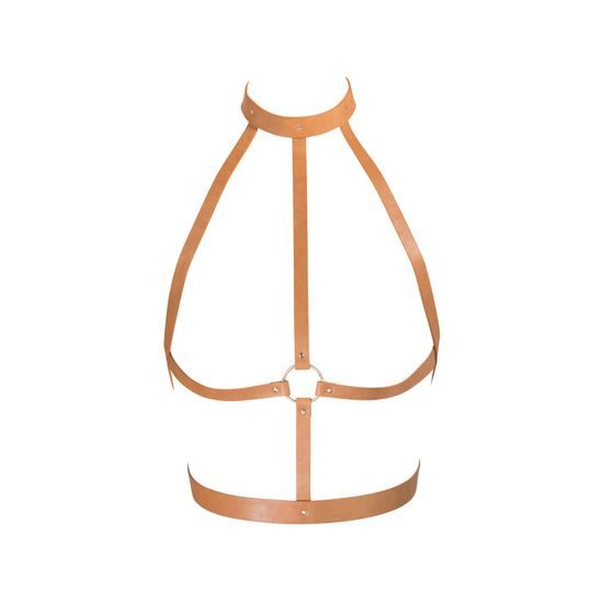 Bijoux Indiscrets Maze H Harness rjav