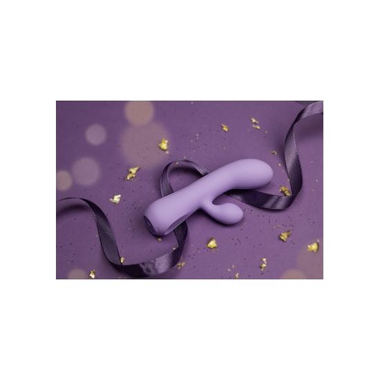 Aura - Polnilni silikonski vibrator zajček