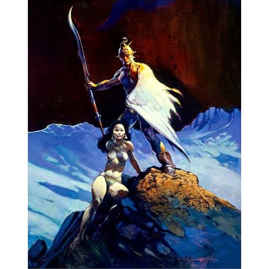 FANTASY ART OF FRAZETTA: BARBARIANS &amp; WARRIORS - KOLEDAR 2022