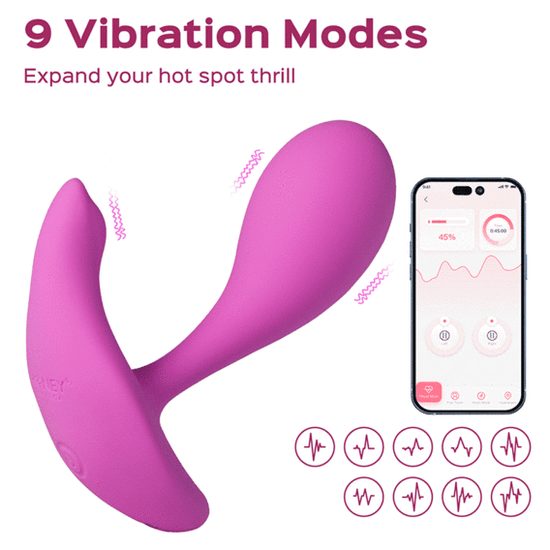 Honey Play Box OLY nosljiv vibrator za klitoris in G‑točko