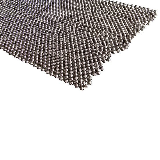 Rouge kovinski flogger s kroglicami